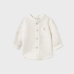 Camicia collo coreano neonato  –  New Born  –  1103-25