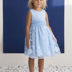 Vestito con fiori ragazza  –  Abel & Lula  –  5042-26