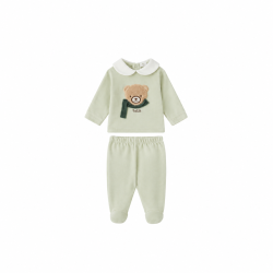 Completo 2 pezzi con orsetto neonato  –  Nanan  –  I2616701V-16