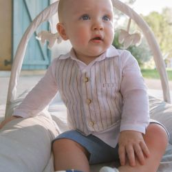 Completo elegante neonato  –  New Born  –  1212-25