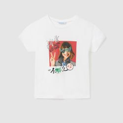 Maglietta m/c ragazza  –  Mayoral  –  6052-23