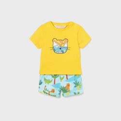 Completo pantaloncino neonato  –  New Born  –  1224-24