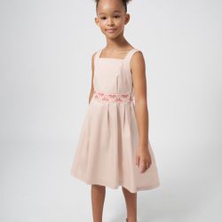 Vestito ricamato ragazza  –  Mayoral  –  6956-24