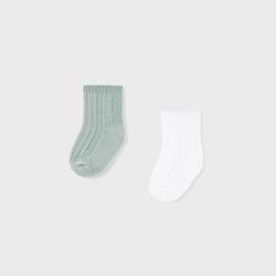 Set 2 calzini eleganti neonato  –  New Born  –  9708-24
