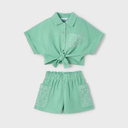 Completo pantaloncino bambina  –  Mayoral  –  3210-25