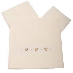 Set lenzuolo 3 pezzi neonato  –  Barcellino  –  135705-16