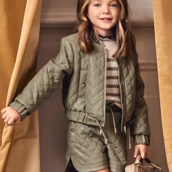 Giacca ecopelle ragazza –  Abel & Lula  –  5842-15