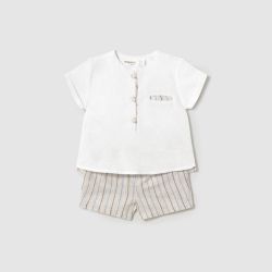 Completo pantaloncino neonato  –  New Born  –  1211-25