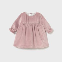 Vestito velluto neonata  –  New Born  –  2819-15
