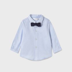 Camicia con papillon neonato  –  New Born  –  1102-25