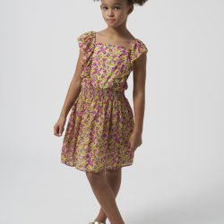 Vestito fiori ragazza  –  Mayoral  –  6947-24