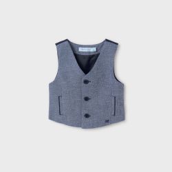 Gilet strutturato lino bimbo  –  Abel & Lula  –  5361-24