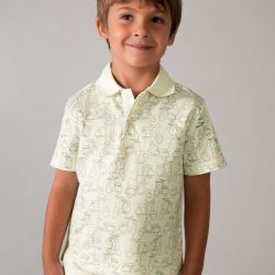 Polo con stampa bambino  –  Mayoral  –  3104-26