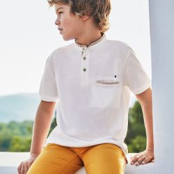 Bermuda cotone lino ragazzo  –  Mayoral  –  6263-24