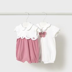 Set pigiami corti neonata  –  New Born  –  1752-25