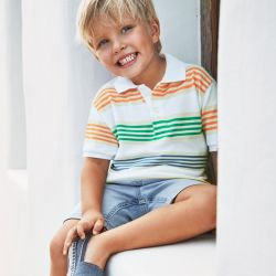 Polo a righe bambino  –  Mayoral  –  3108-24