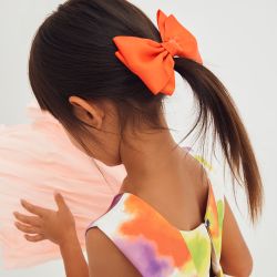 Fermaglio fiocco doppio bambina  –  Abel & Lula  –  5440-25