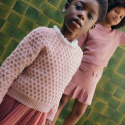 Maglione in ciniglia ragazza  –  Abel & Lula  –  5828-15