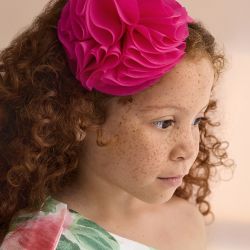 Cerchietto con fiore ragazza  –  Abel & Lula  –  5472-26