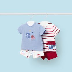 Completo 4 pezzi neonato  –  New Born  –  1628-24