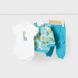 Tuta 3 pezzi neonato  –  New Born  –  1817-24