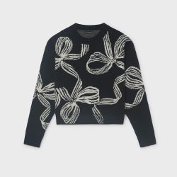 Maglione fiocchi ragazza  –  Mayoral  –  7337-16