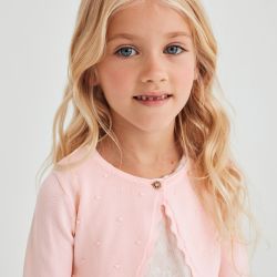 Cardigan maglia bambina  –  Abel & Lula  –  5382