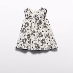 Vestito con stampa a fiori bimba  –  Abel & Lula  –  5023-26