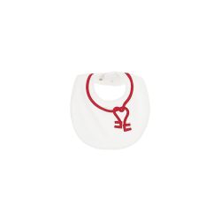 Bavetta con ricamo neonata  –  ELISABETTA FRANCHI  –  ENBA070.0.JF054.0177-16