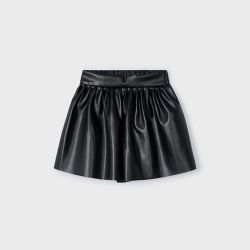 Pantaloncino similpelle bambina  –  Mayoral  –  4907-14