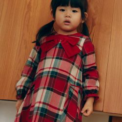 Vestito a quadri bimba  –  Abel & Lula  –  5509-15
