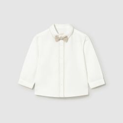 Camicia con papillon bimbo  –  Mayoral  –  1115-26