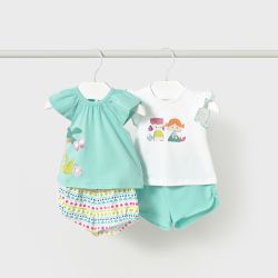 Completo 4 pezzi neonata  –  New Born  –  1671-25