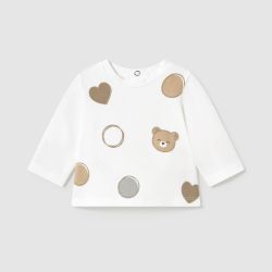 Maglietta manica lunga neonata  –  New Born  –  1071-25
