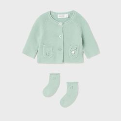 Cardigan con calzini neonata  –  New Born  –  1359-23