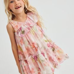 Vestito chiffon bambina  –  Abel & Lula  –  5043-25