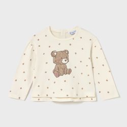 Maglietta con stampa bimba  –  Mayoral  –  2077-15