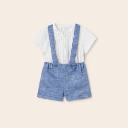 Completo salopette neonato  –  New Born  –  1262-23