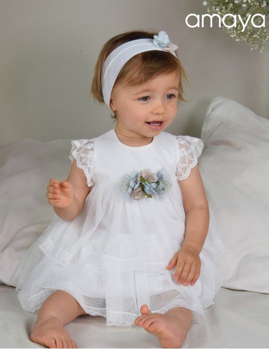Vestito tulle bimba  –  amaya  –  612110