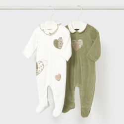 Set 2 pagliaccetti ciniglia neonata  –  New Born  –  2702-15