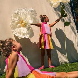 Completo gonna plissettato bambina  –  Abel & Lula  –  5072-25