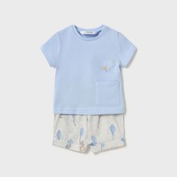 Completo pantaloncino neonato  –  New Born  –  1202-25