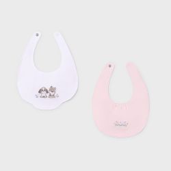 Set 2 bavaglini neonata  –  New Born  –  9077-26