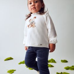 Leggings velluto bimba  –  Mayoral  –  727-15