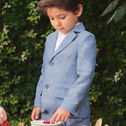 Giacca lino bimbo  –  Abel & Lula  –  5364-24