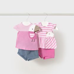 Completo 4 pezzi neonata  –  New Born  –  1670-25