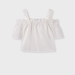 Blusa popeline ragazza  –  Mayoral  –  6101-24