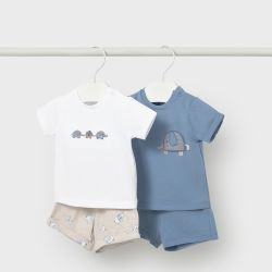 Completo 4 pezzi neonato  –  New Born  –  1652-26