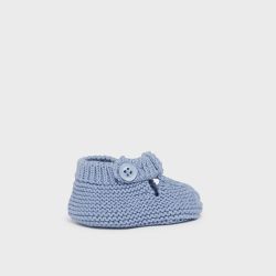 Scarpina in maglia  –  New Born  –  9749-24