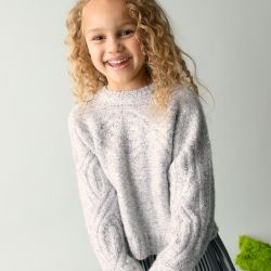 Maglioncino con lustrini bambina  –  Mayoral  –  4306-15